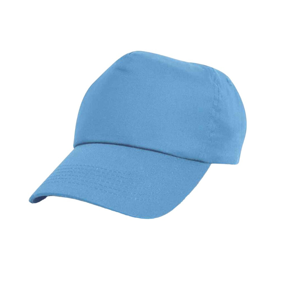 (One Size, Sky Blue) Result Headwear Unisex Adult Cotton Baseball Cap