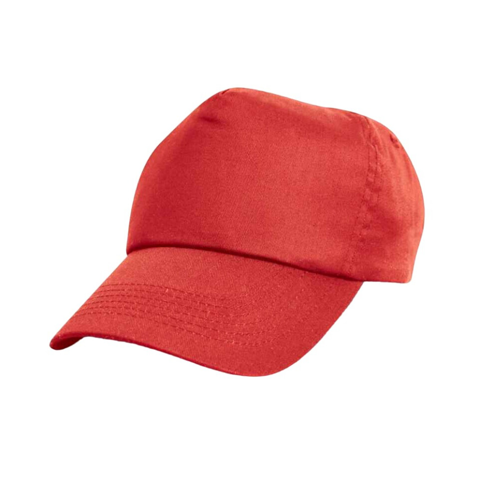 (XL, Red) Result Headwear Unisex Adult Cotton Baseball Cap