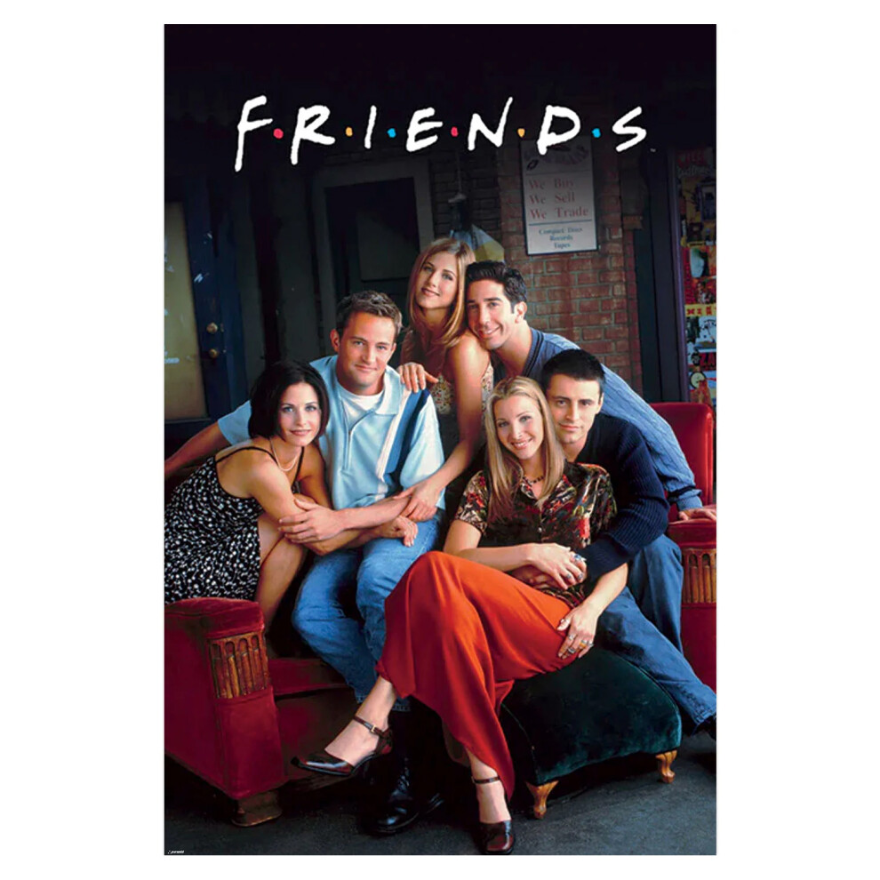 Friends In Central Perk Poster