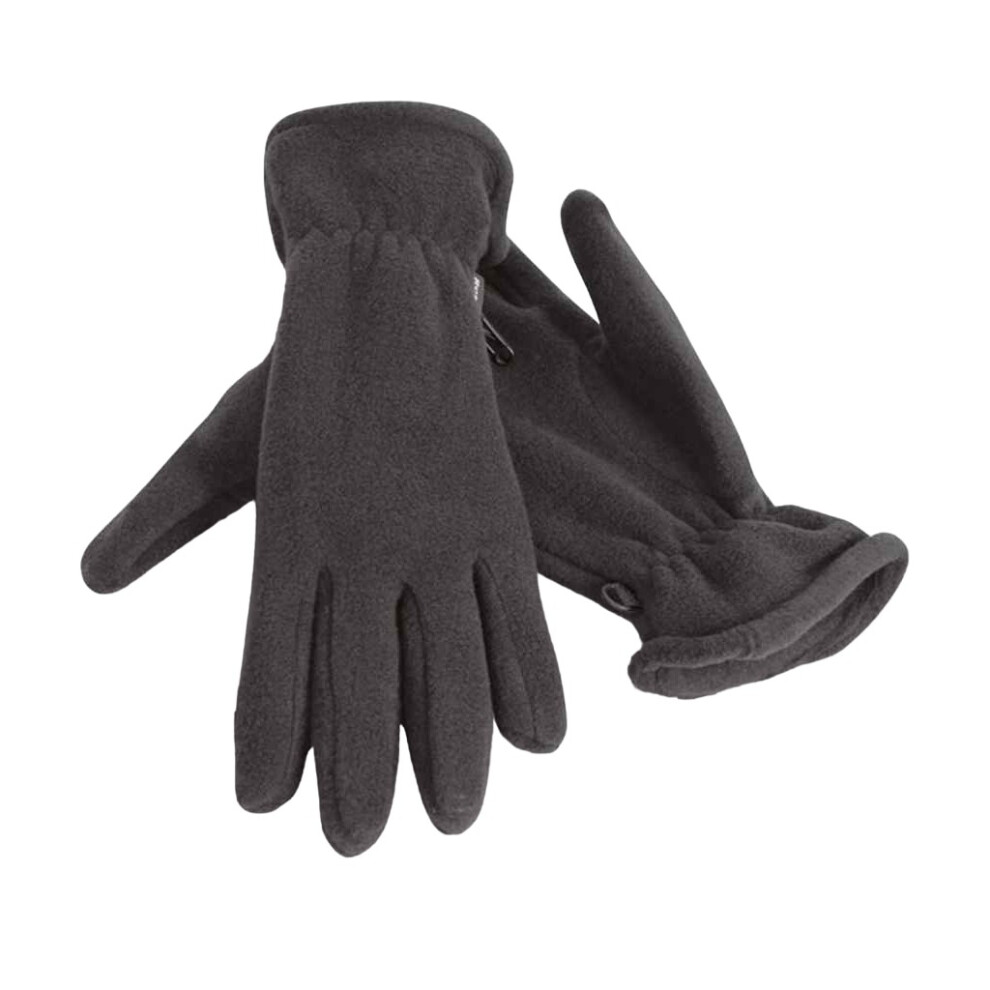 (L, Charcoal) Result Winter Essentials Unisex Adult Polartherm Winter Gloves