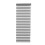 (110cm  (+4cm .. 1.5" Fitting )) Grey Zebra Day And Night Roller Blind Drop 165cm 1