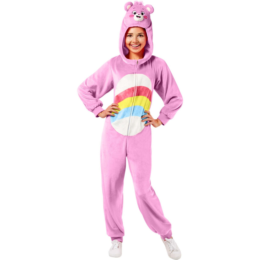 (M, Pink) Care Bears Womens/Ladies Cheer Bear Costume