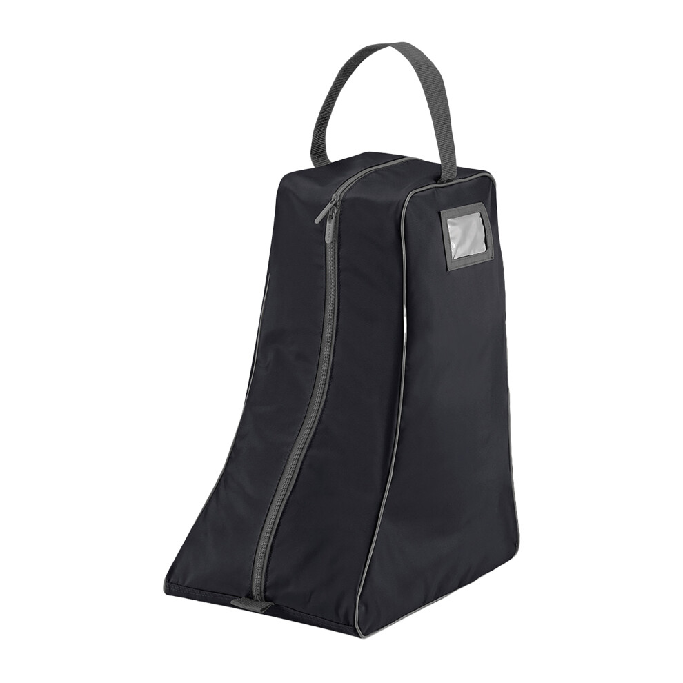 Quadra Unisex Black (One Size, /Graphite) Boot Bag