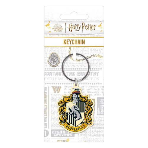 Harry Potter Harry Potter Hufflepuff Metal Keyring