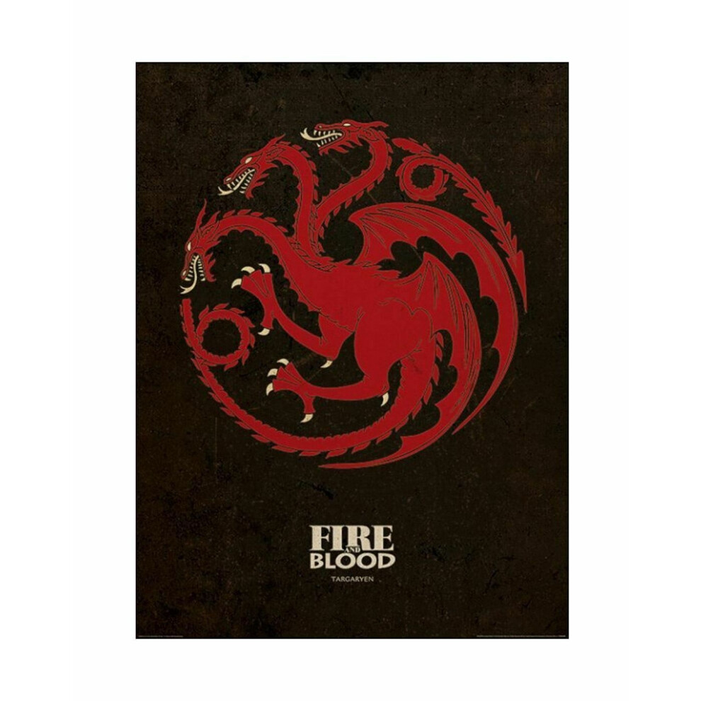 Game of Thrones Targaryen Poster