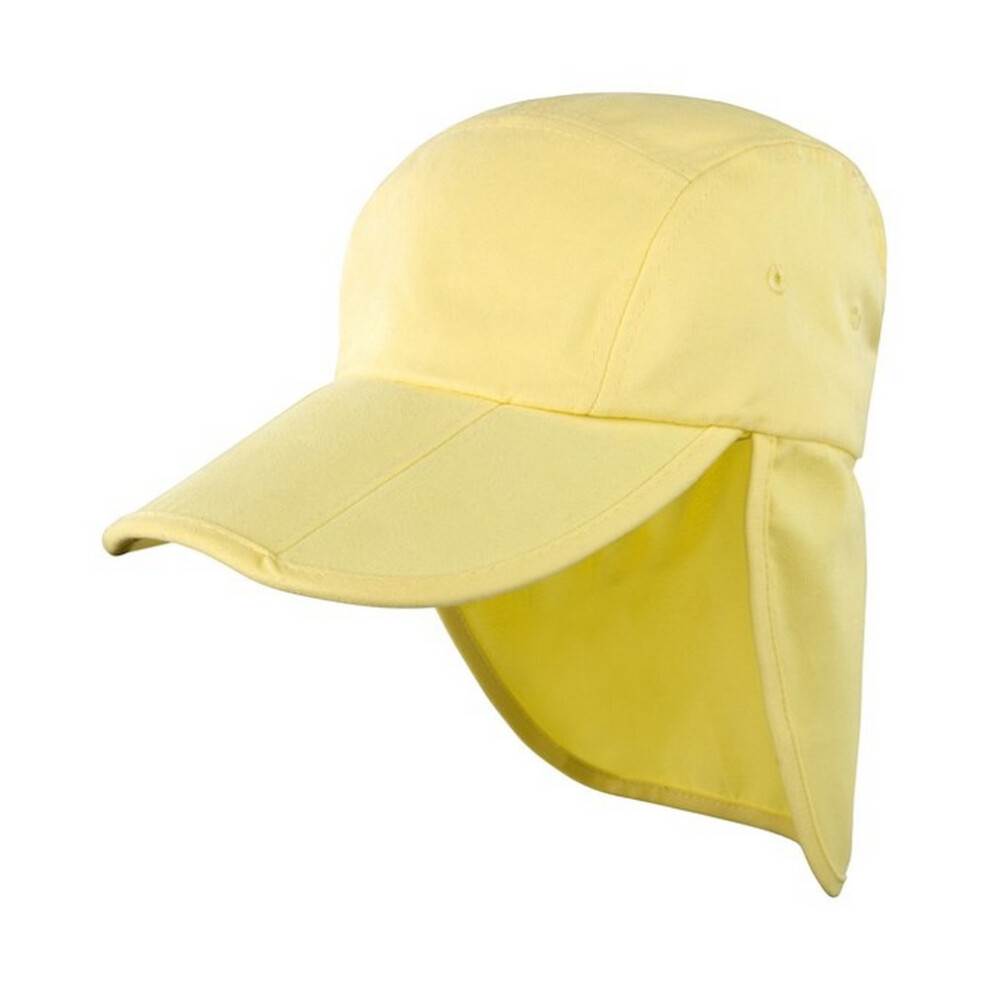 (One Size, Yellow) Result Headwear Childrens/Kids Legionnaires Fold Up Cap