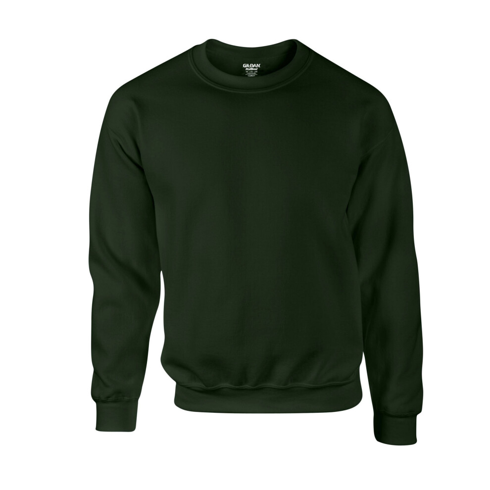 (M, Forest Green) Gildan Mens DryBlend Sweatshirt