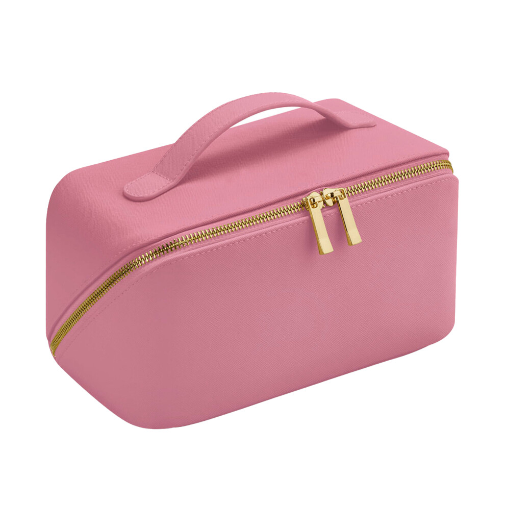 (One Size, Dusky Pink) Bagbase Boutique Open Flat Cosmetic Case