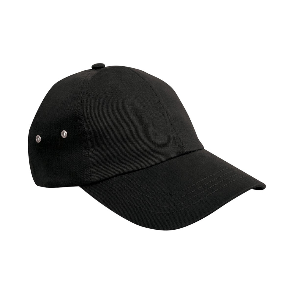 (One Size, Black) Result Headwear Plush Baseball Cap