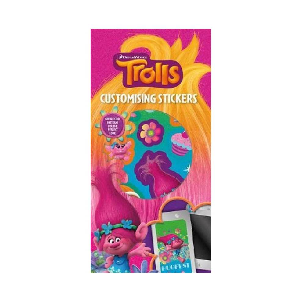 Trolls Characters Customisable Stickers