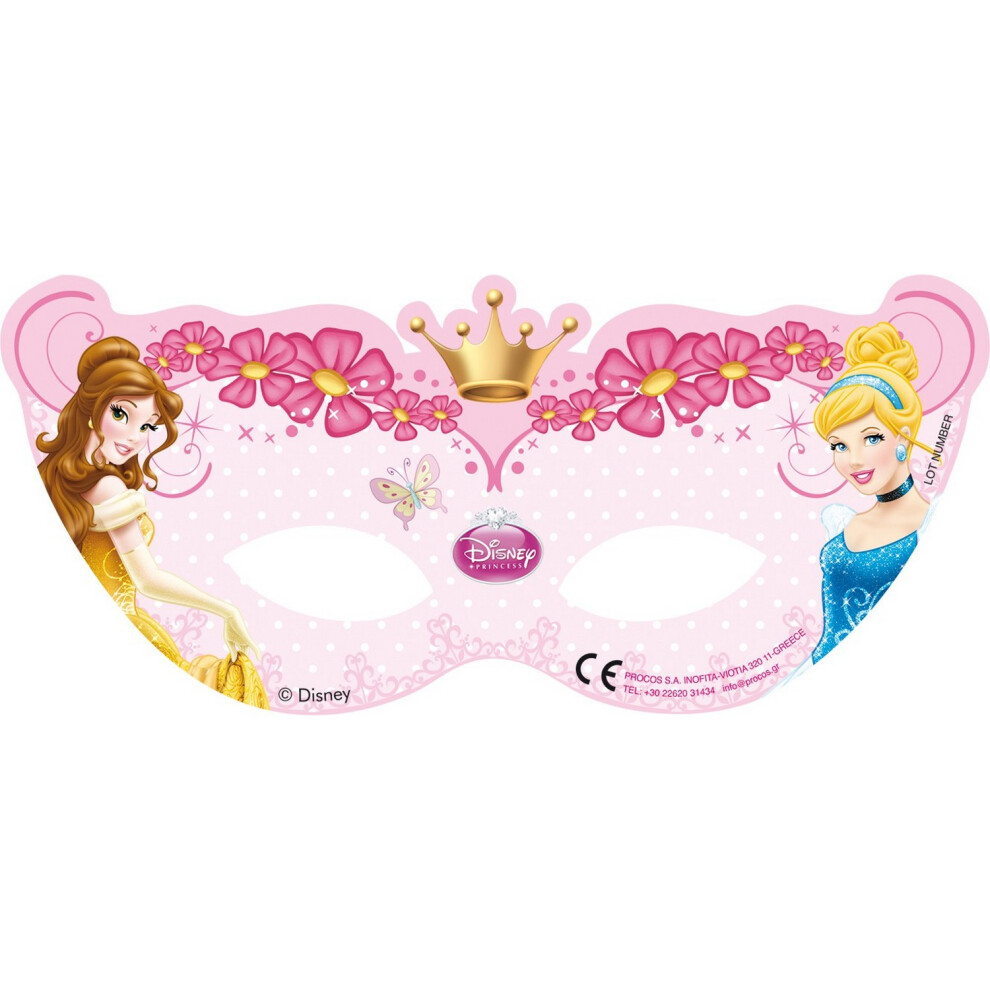 Enchanting Party Mask (Pack of 6)