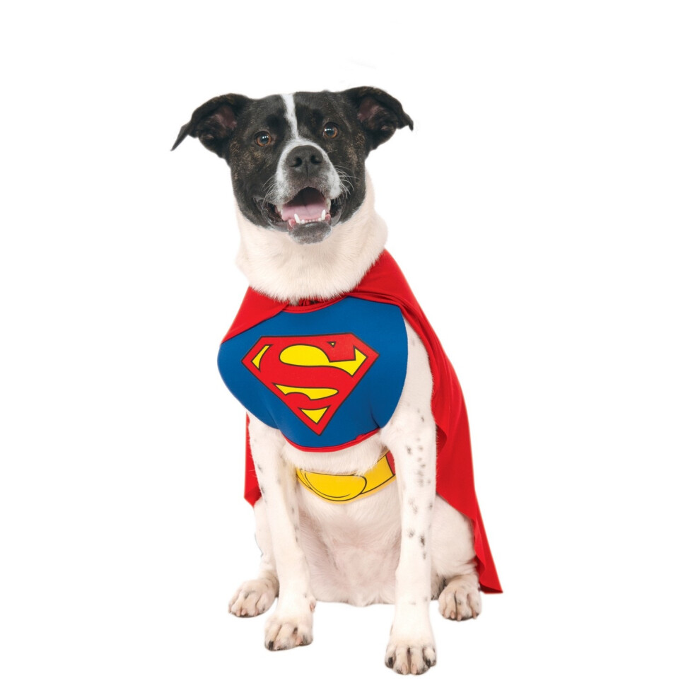 Photos - Dog Clothing  Superman Dog Costume(S, Red/Blue/Yellow)