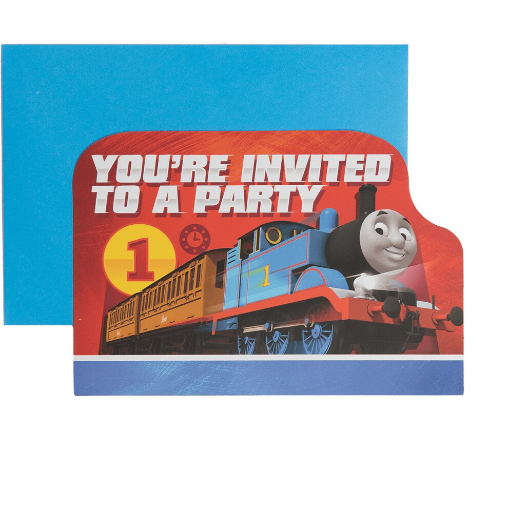 Thomas And Friends You're Invited Invitations (Pack of 8)