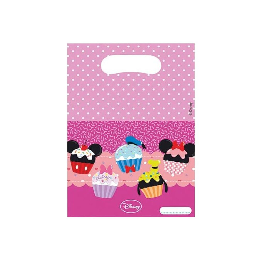 Cupcake Mickey Mouse Gift Bag (Pack of 6)