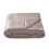 (200cm x 150cm, Silver Grey) Brand Lab Fleece Plain Blanket 1