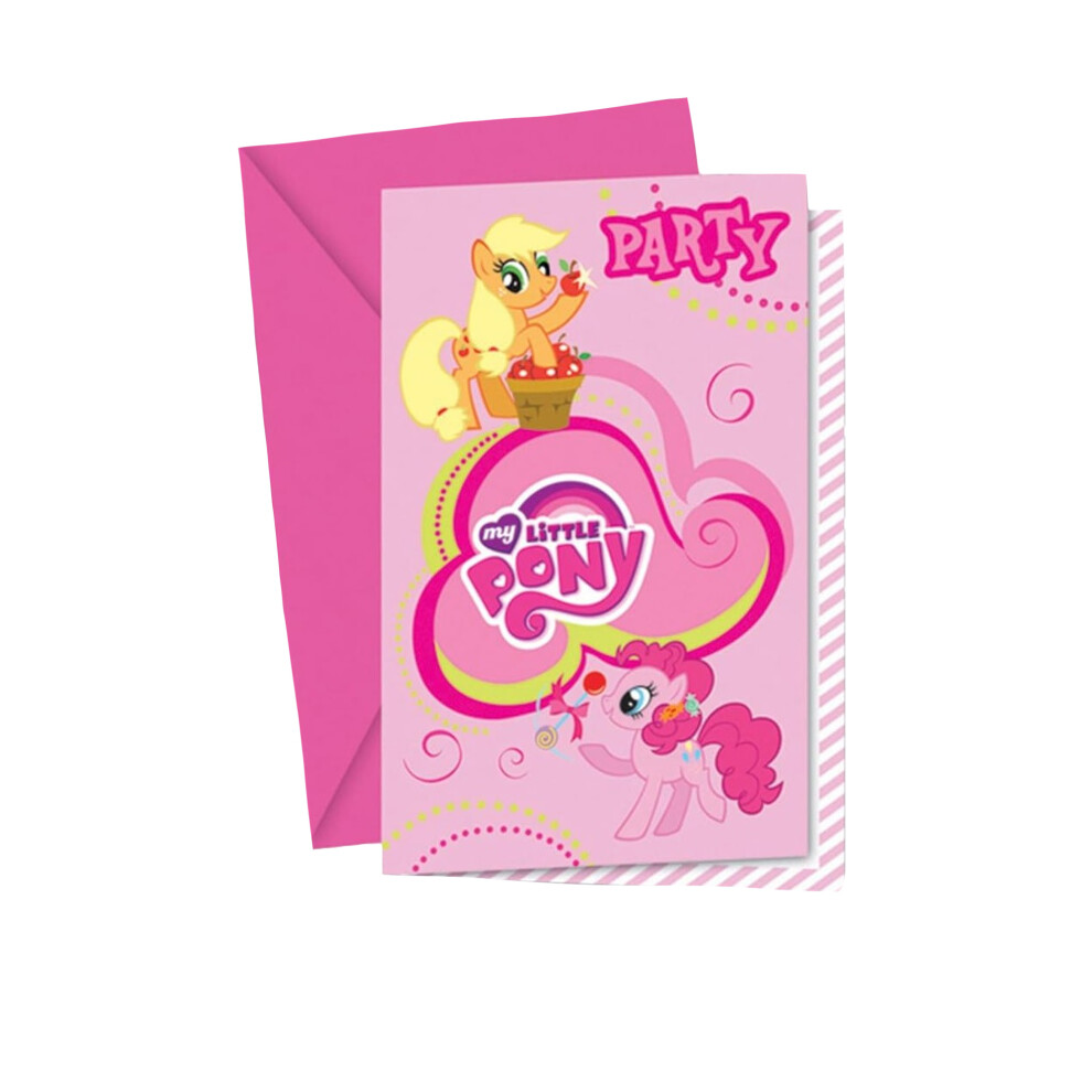 My Little Pony Party Invitations (Pack of 6)