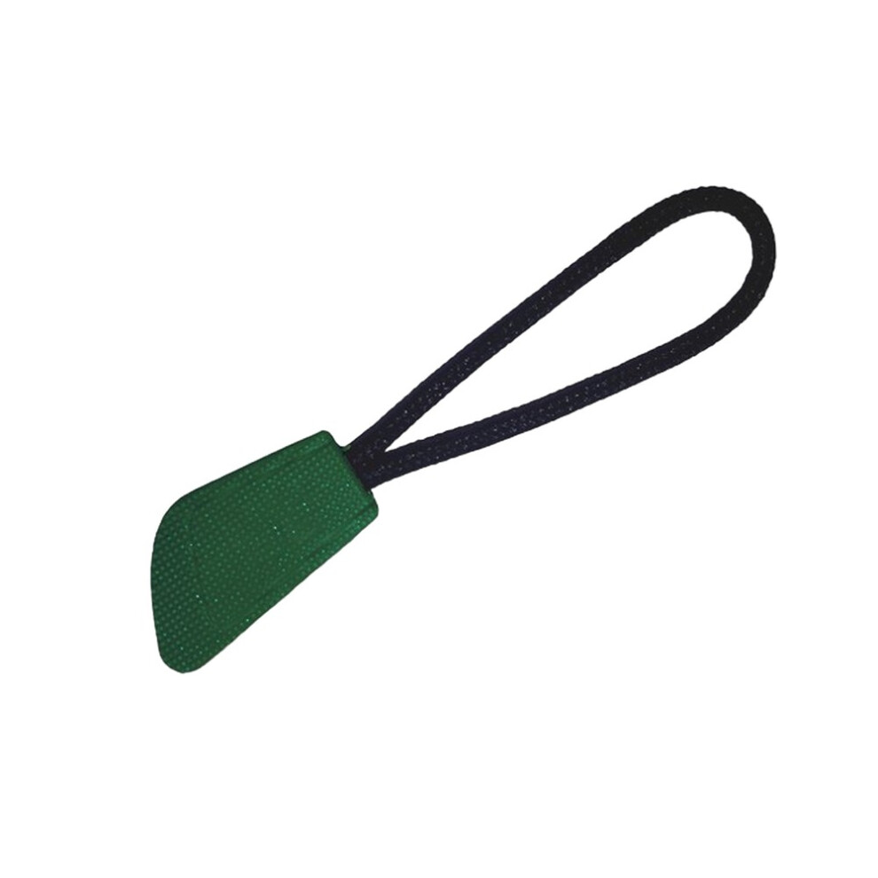 (One Size, Forest Green) Result Zip Pulls (Pack of 10)