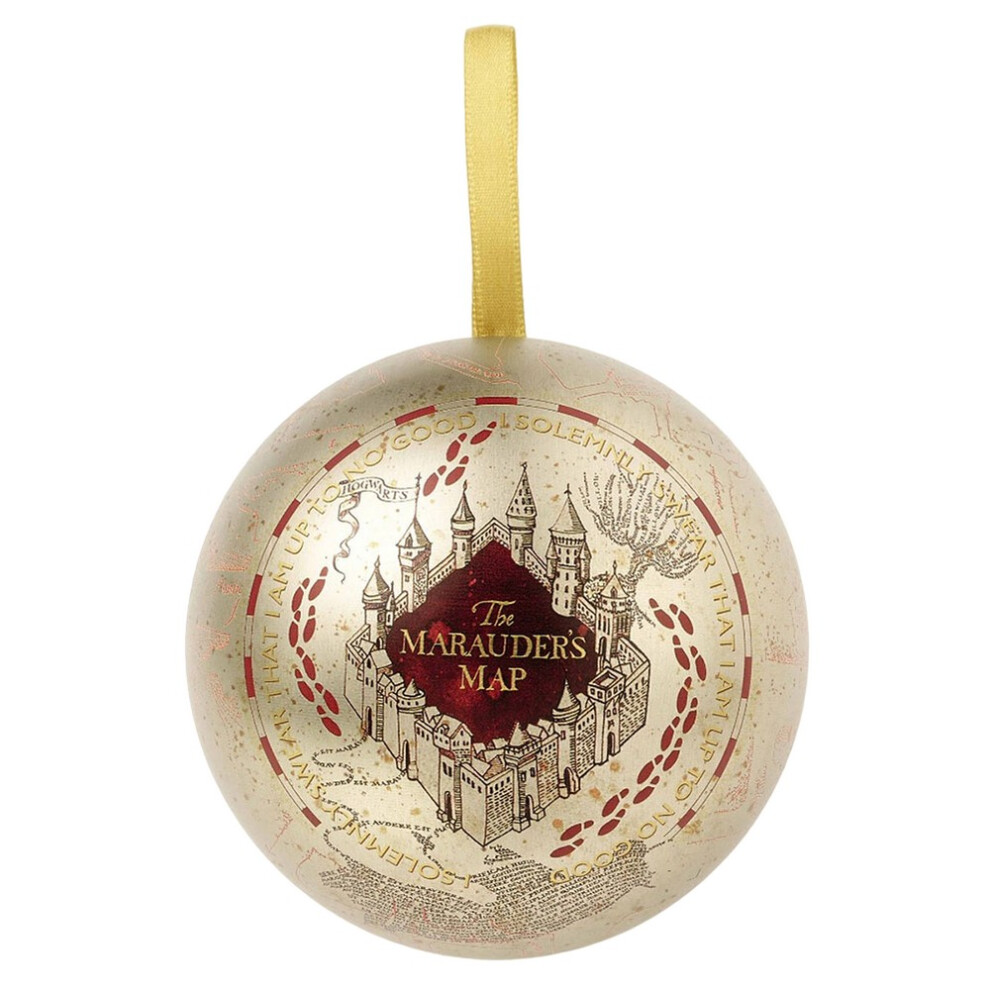 Harry Potter Marauders Map Christmas Bauble