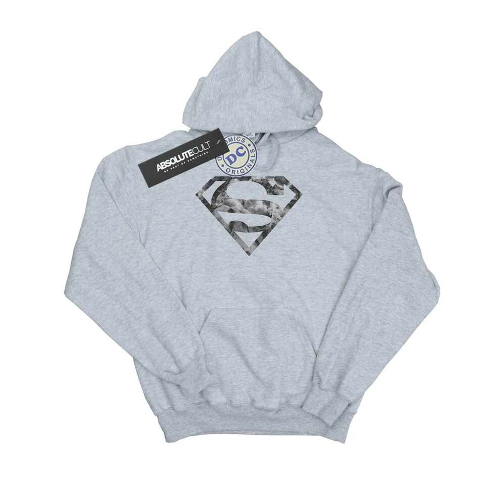 Superman Marble Logo Hoodie