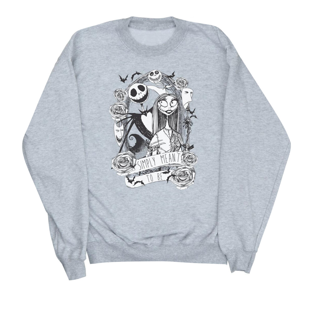 Nightmare Before Christmas Simply Meant To Be Sweatshirt