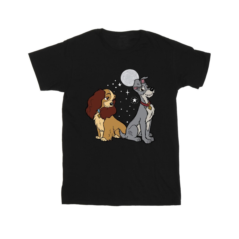 Lady And The Tramp Moon T-Shirt