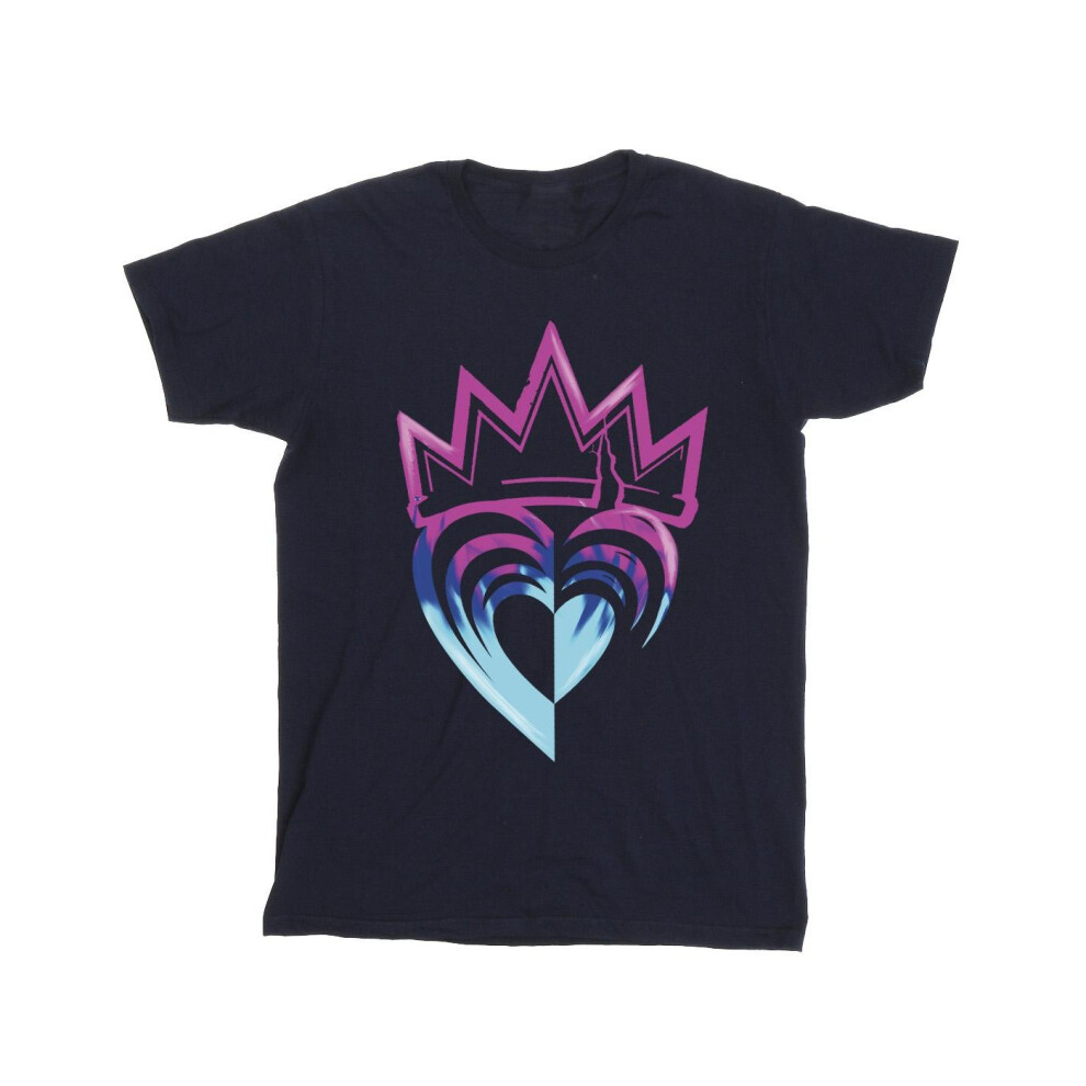 Descendants Pink Crown Cotton T-Shirt