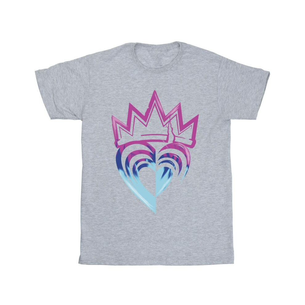 Descendants Pink Crown Cotton T-Shirt