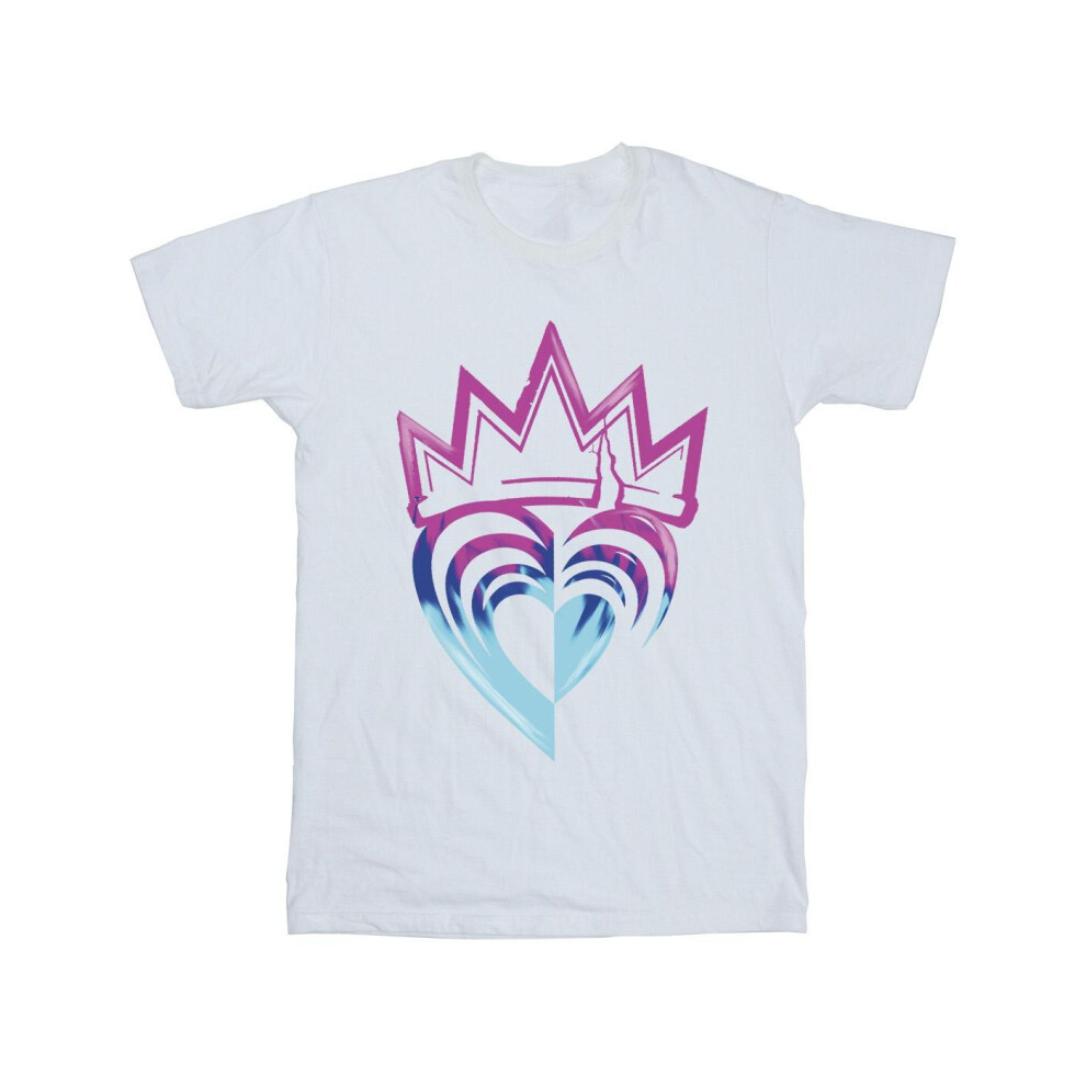 Descendants Pink Crown Cotton T-Shirt