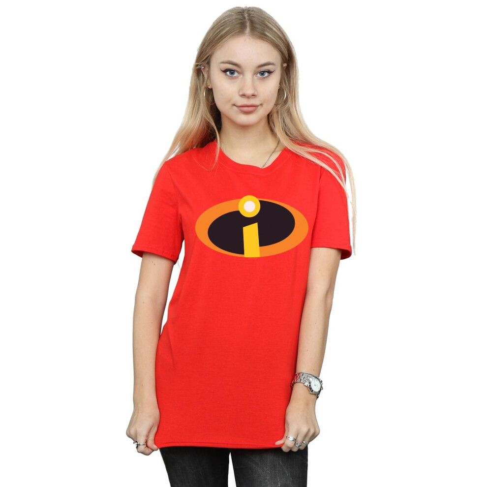 The Incredibles Costume Logo Cotton Boyfriend T-Shirt