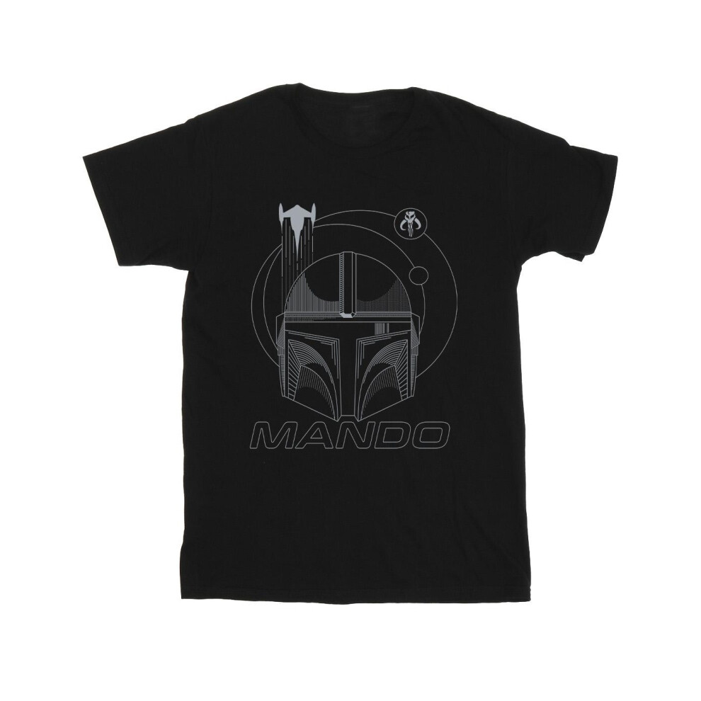 The Mandalorian Rings Helmet T-Shirt