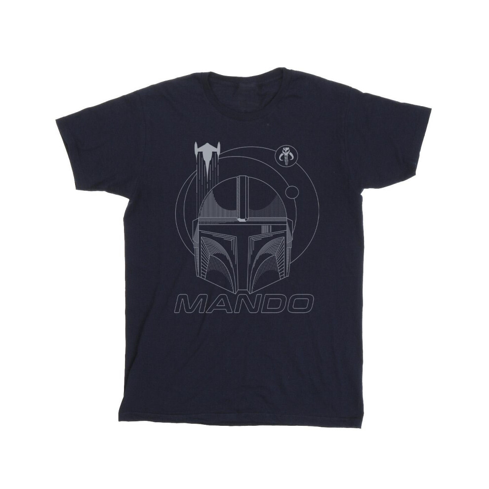 The Mandalorian Rings Helmet T-Shirt