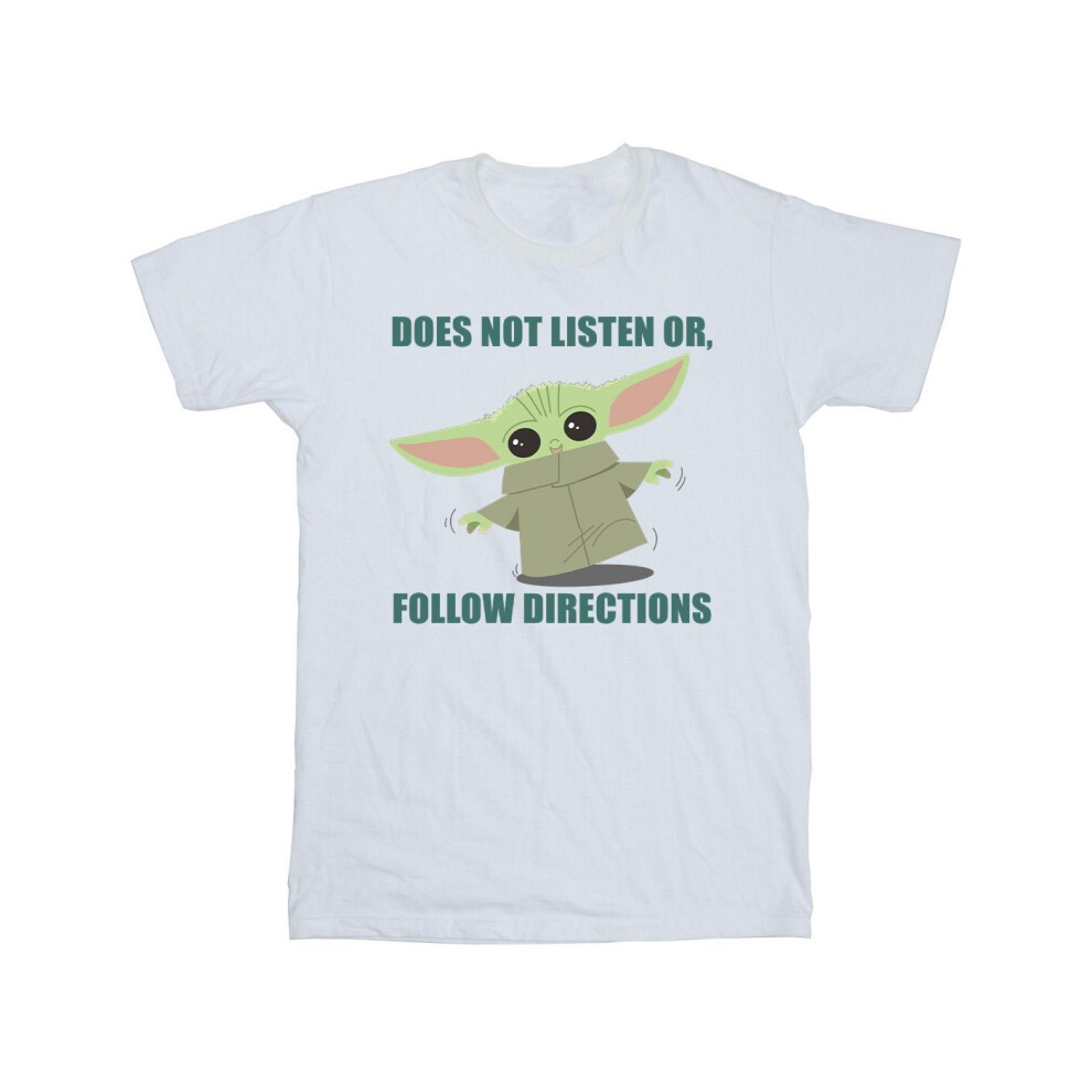 The Mandalorian Grogu Does Not Listen T-Shirt