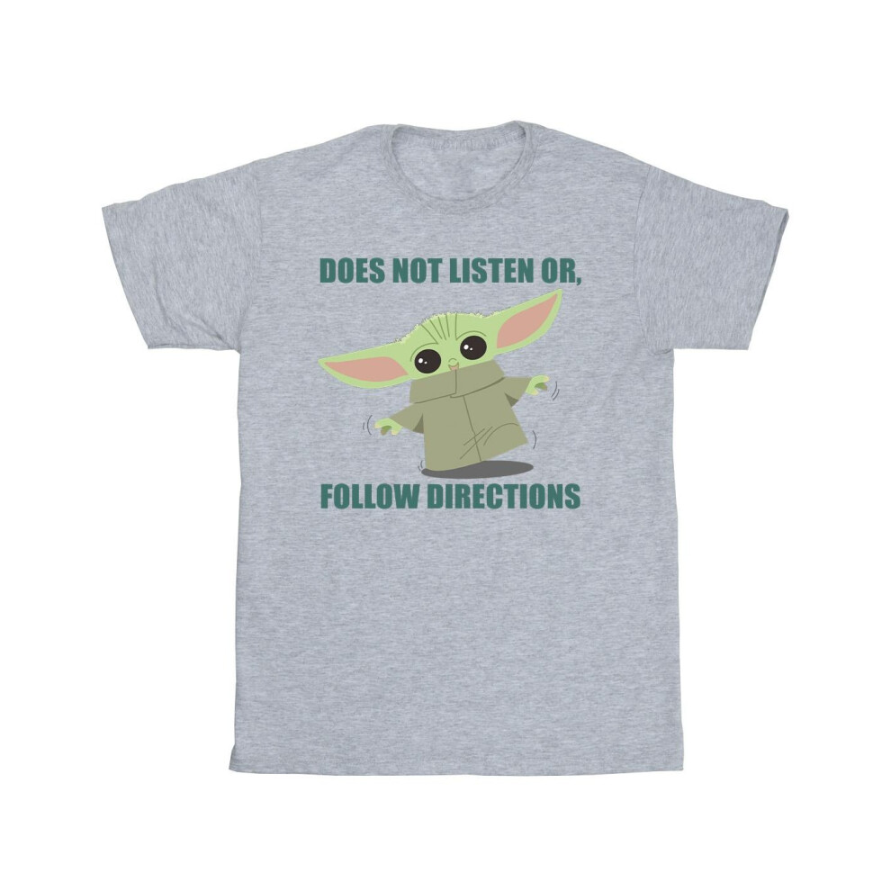 The Mandalorian Grogu Does Not Listen T-Shirt