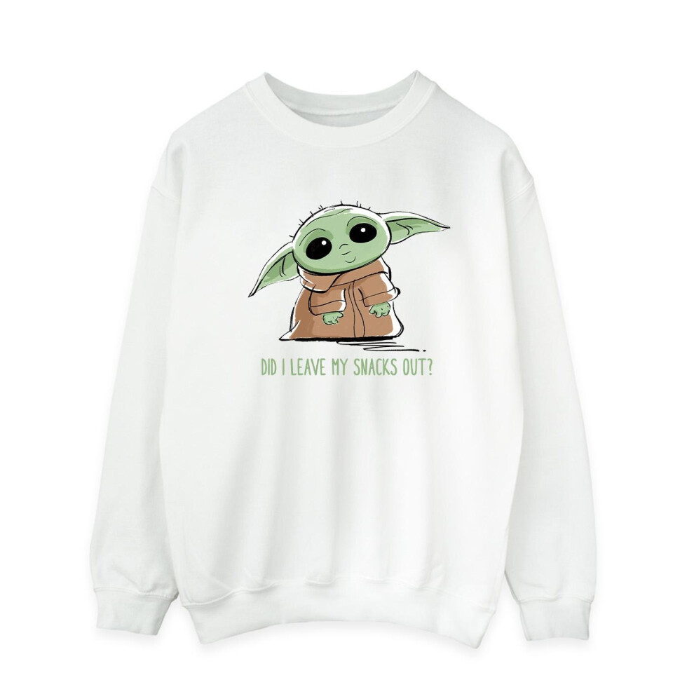 The Mandalorian Grogu Snacks Meme Sweatshirt