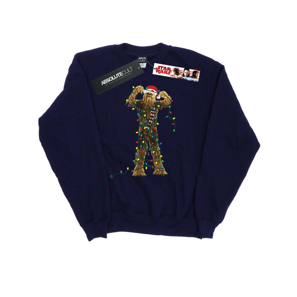 Chewbacca Christmas Lights Sweatshirt