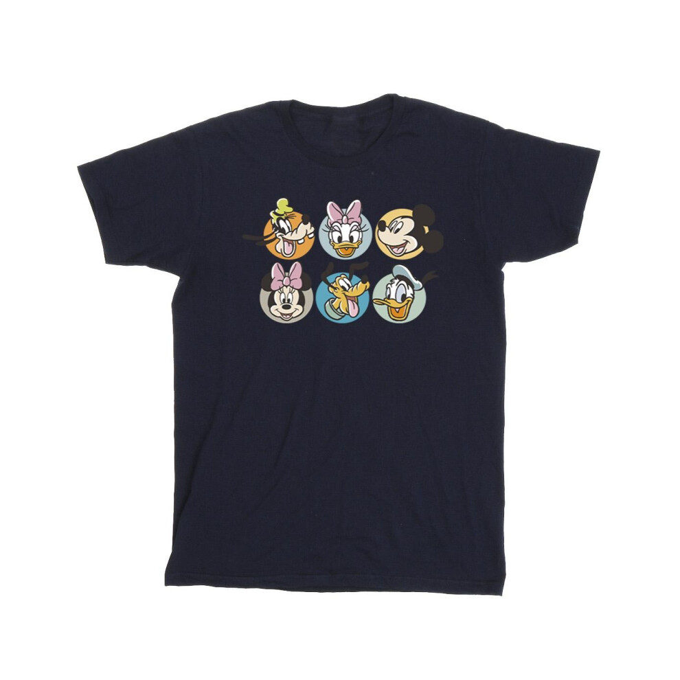 Mickey Mouse And Friends Faces T-Shirt