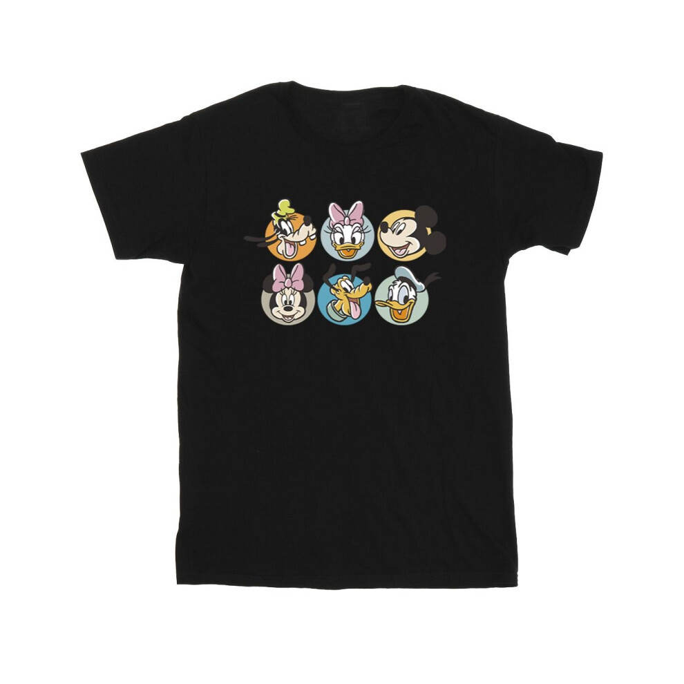 Mickey Mouse And Friends Faces T-Shirt