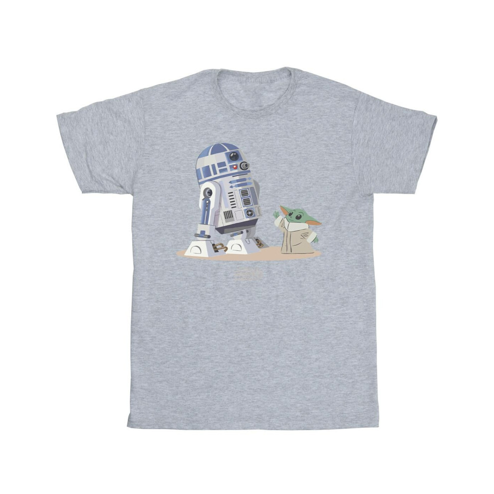 The Mandalorian R2D2 And Grogu T-Shirt