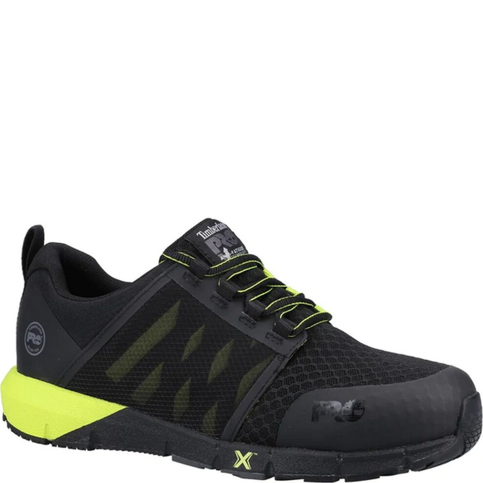 (7 UK, Black/Hi Vis Yellow) Timberland Mens Radius Work Trainers