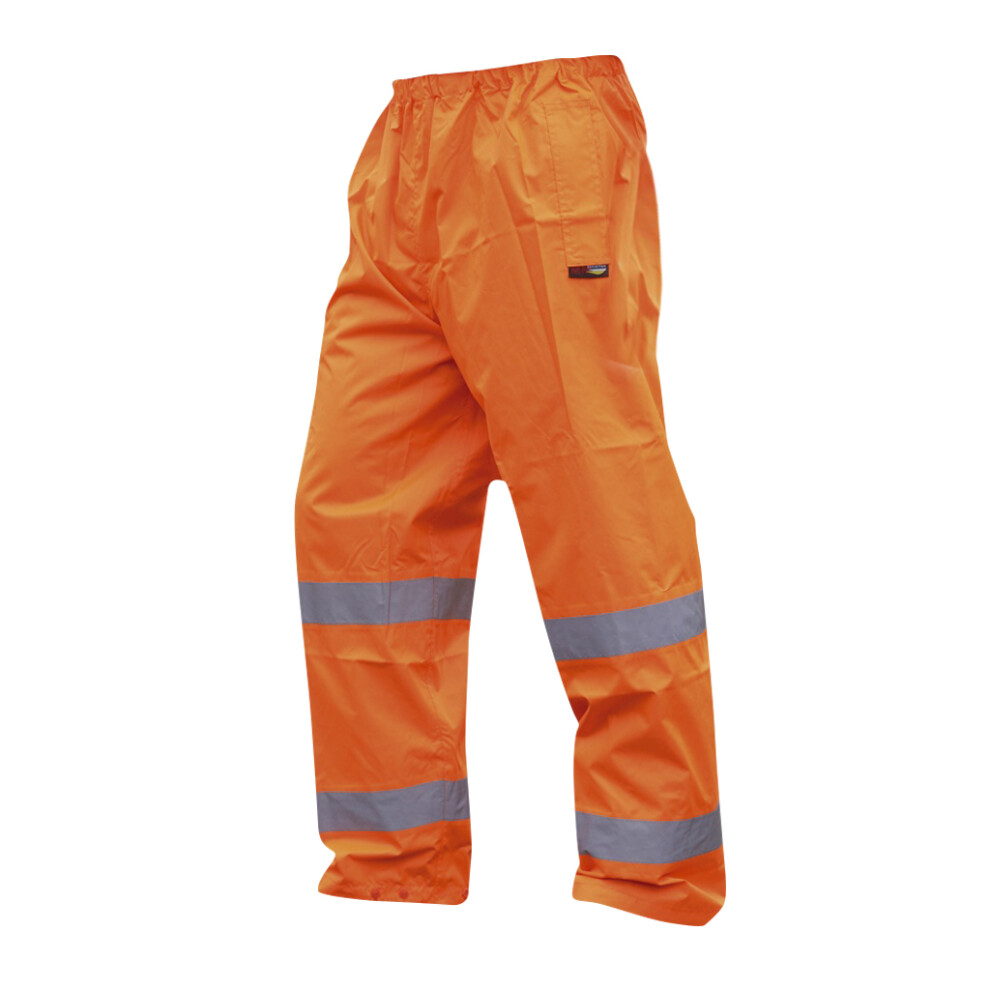 (XXL, Fluorescent Orange) Warrior Mens Seattle High Visibility Safety Trousers