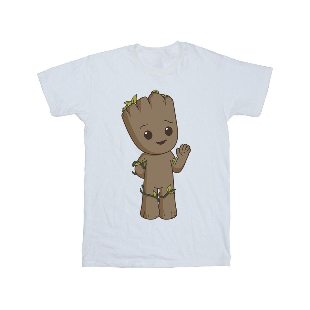 I Am Groot Cute Groot Cotton T-Shirt