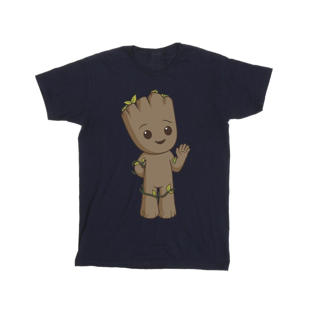 I Am Groot Cute Groot Cotton T-Shirt