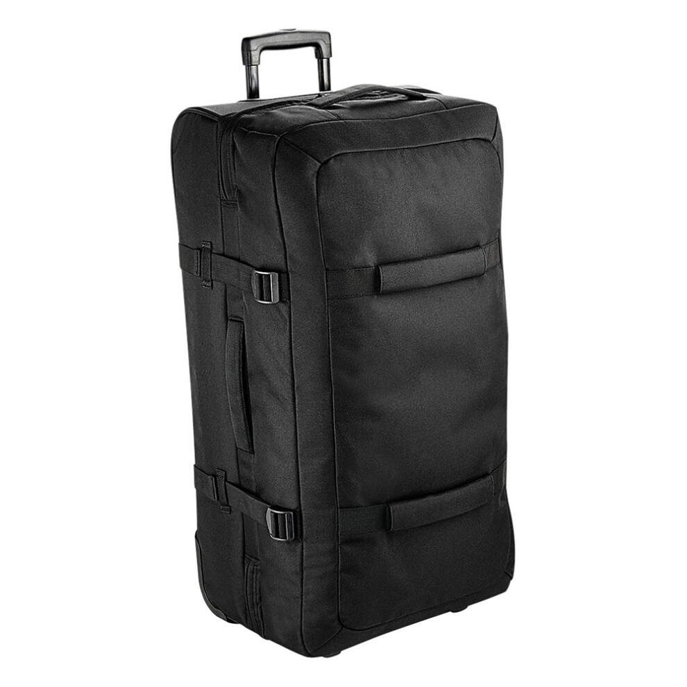 (One Size, Black) Bagbase Escape Check In Hardshell 2 Wheeled Suitcase