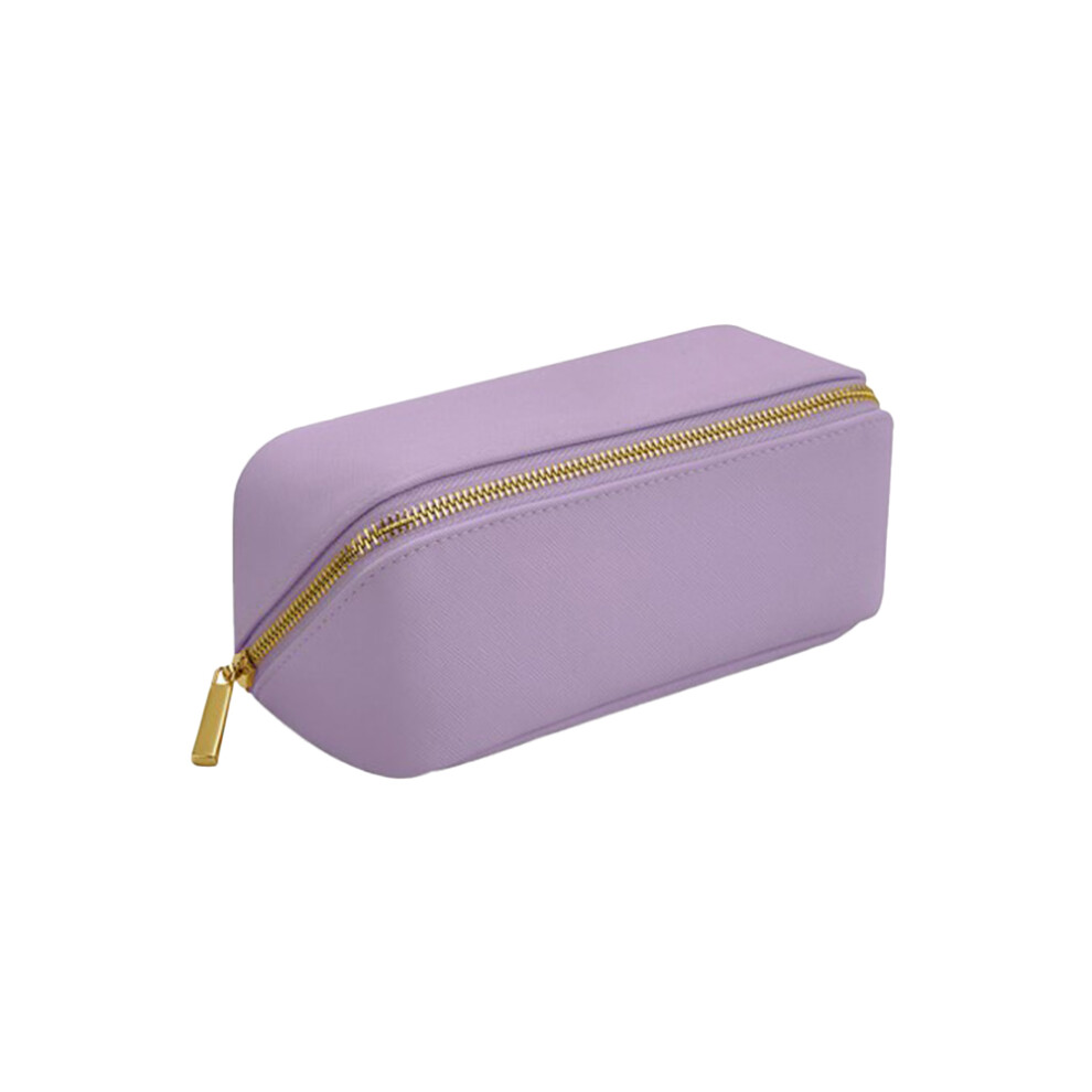 (One Size, Lilac) Bagbase Mini Open Flat Cosmetic Case