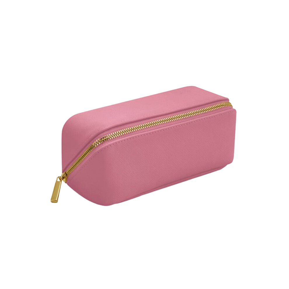 (One Size, Dusky Rose) Bagbase Mini Open Flat Cosmetic Case