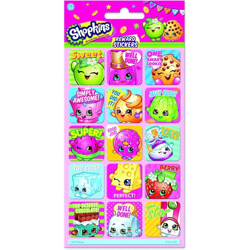 Shopkins Characters Reward Stickers