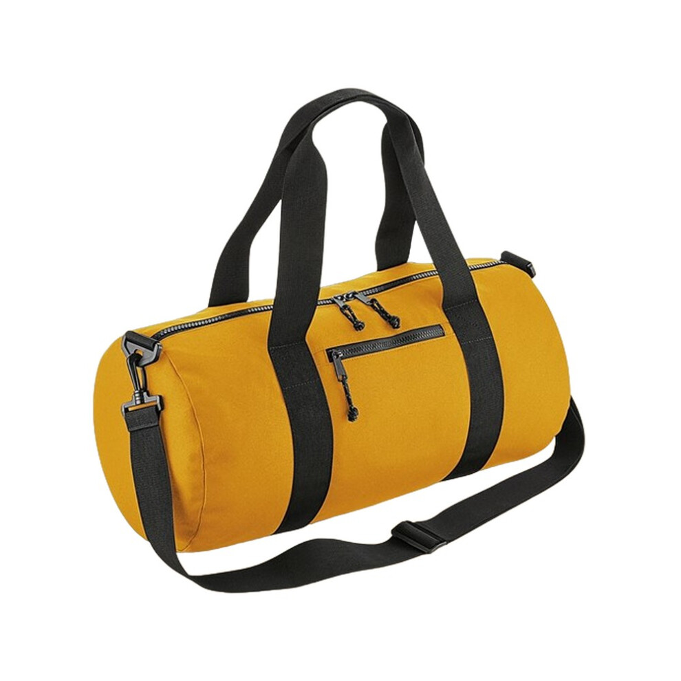 Bagbase (One Mustard) Barrel Recycled Duffle Bag Unisex Multicoloured 50Cm