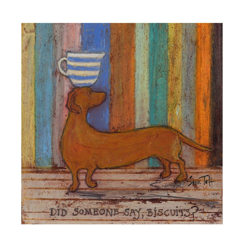 Sam Toft Did Someone Say Biscuits Paper Print