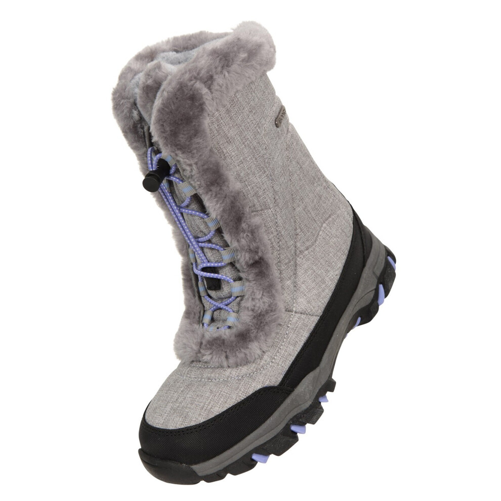 Mountain Warehouse Boys Grey Childrens/Kids Ohio Snow Boots