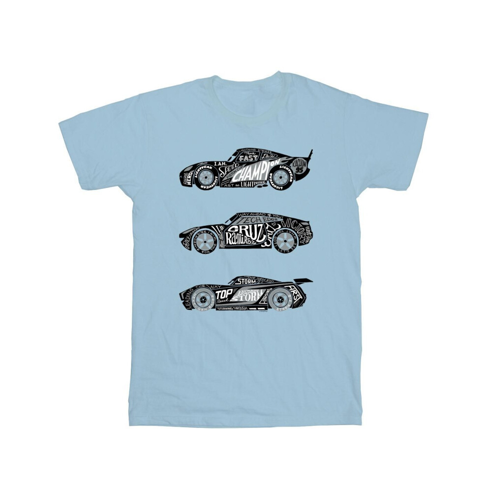 Cars Text Racers T-Shirt